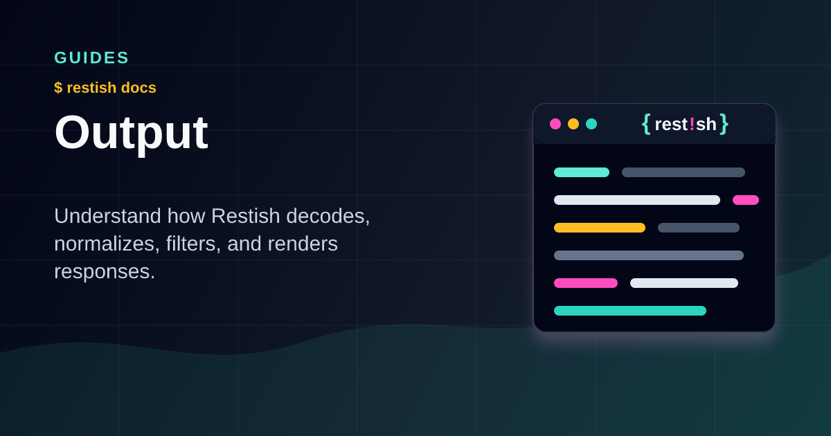 Output | Restish
