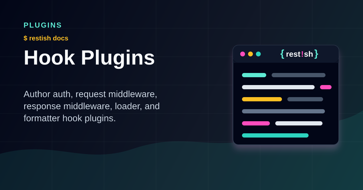 Hook Plugins | Restish