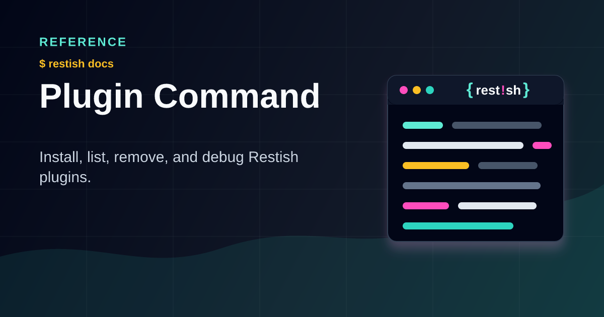 Plugin Command | Restish