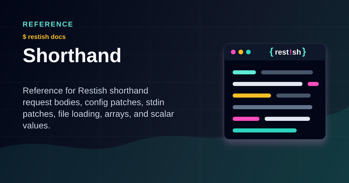 Shorthand | Restish